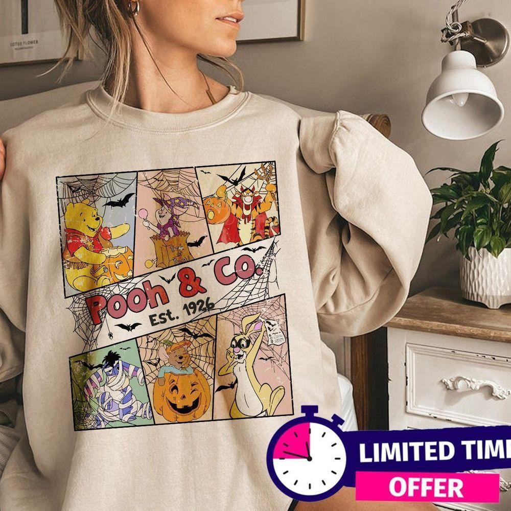 Retro Pooh And Friends Halloween Vuitino Apparel
